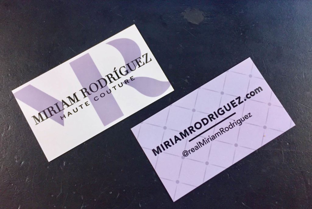 Miriam Rodriguez Business Cards