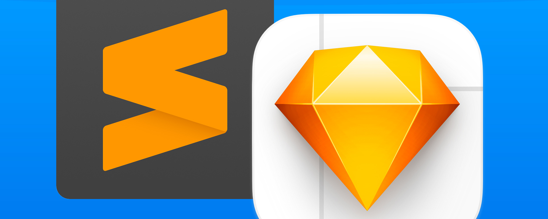 Sublime Text & Sketch App icons