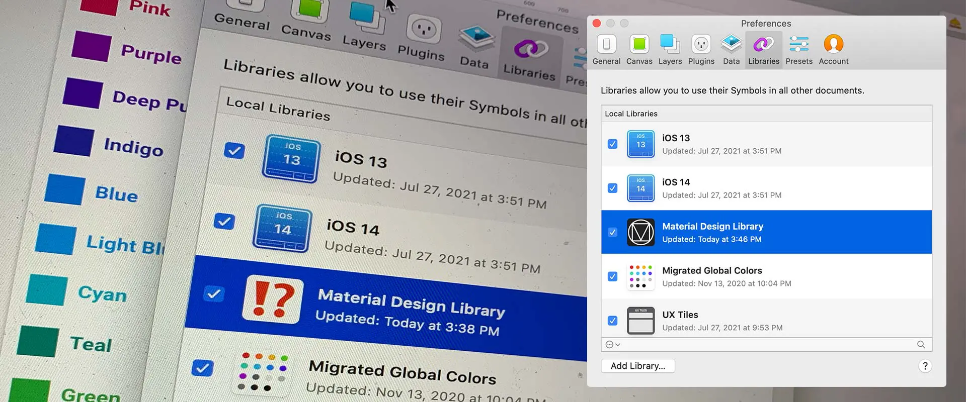 Sketch Library Custom Icons