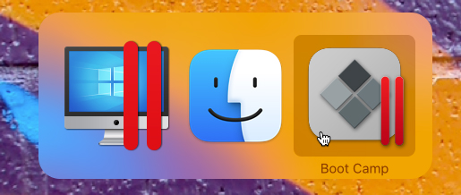 Updated Boot Camp dock icon