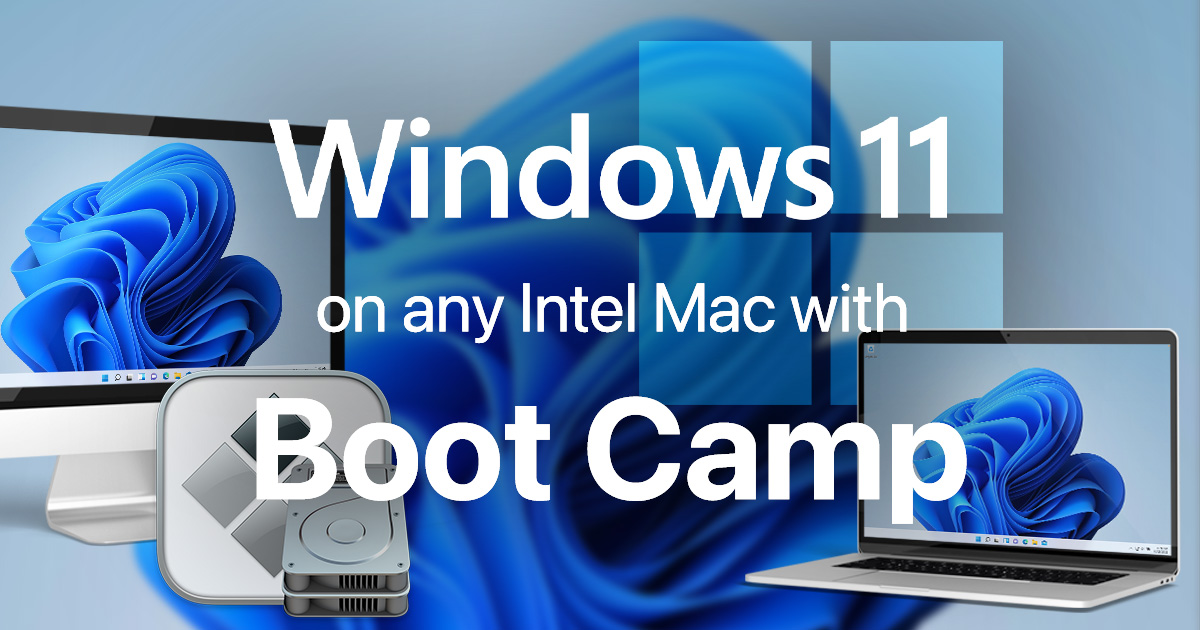 Install Windows 11 on a Mac with an Intel processor